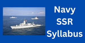 Navy SSR Syllabus