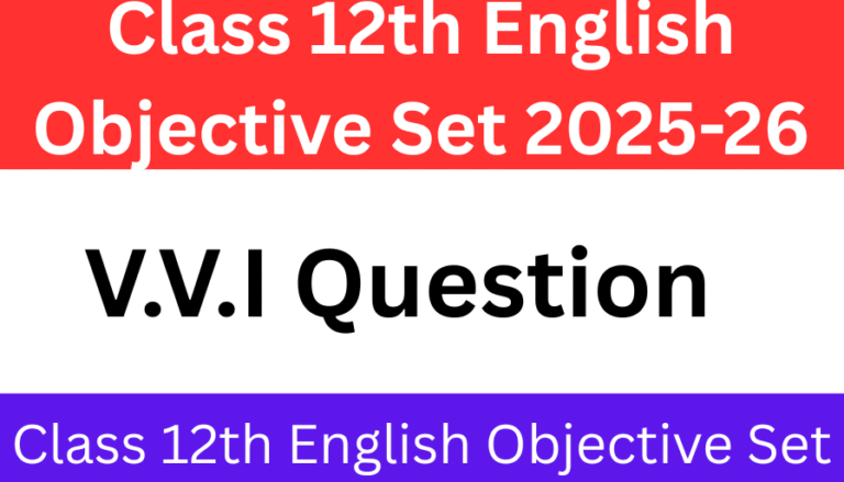 Class 12th English