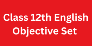 Class 12th English