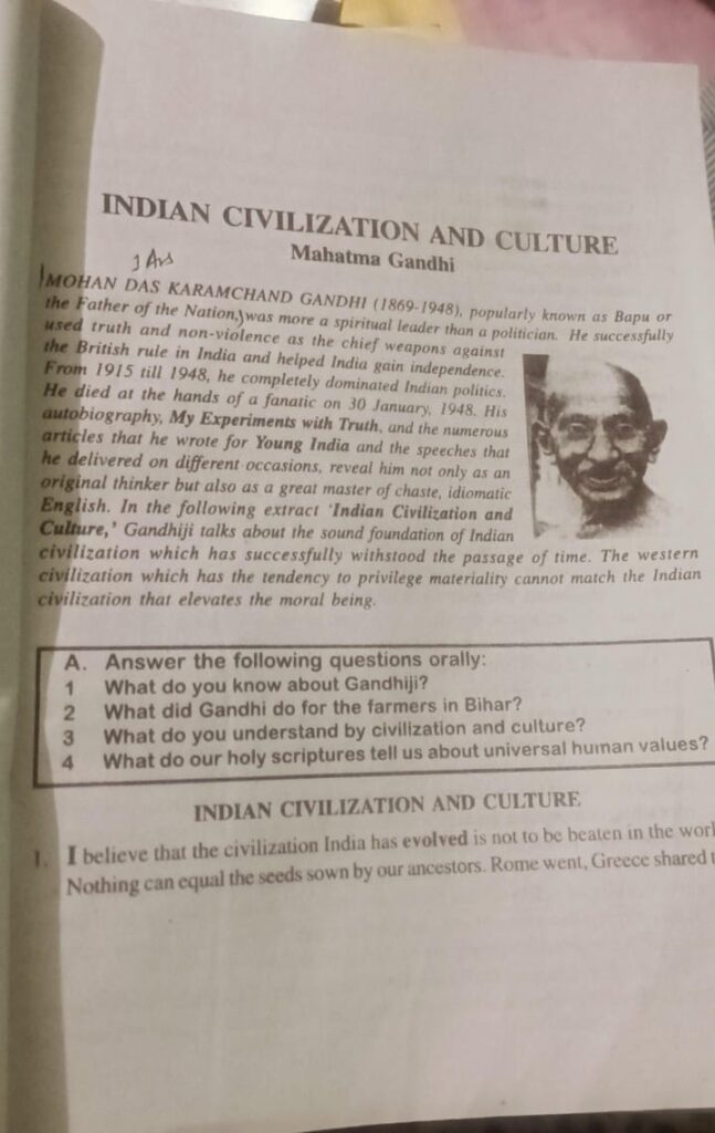 Indian Civilization And Culture Summary In Hindi