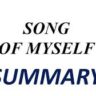 Song Of Myself Summary