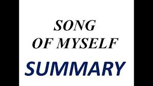 Song Of Myself Summary