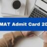 CMAT Admit Card 2025