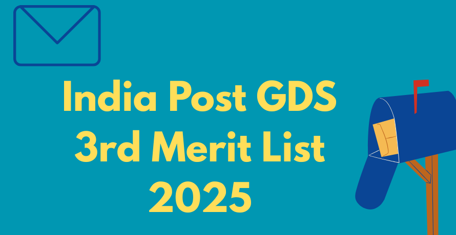 India Post GDS 3rd Merit List 2025