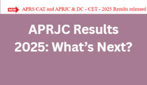 How to Download APRJC Result