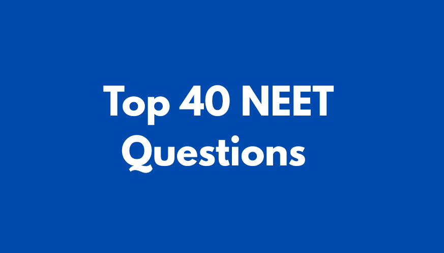Top 40 NEET Questions