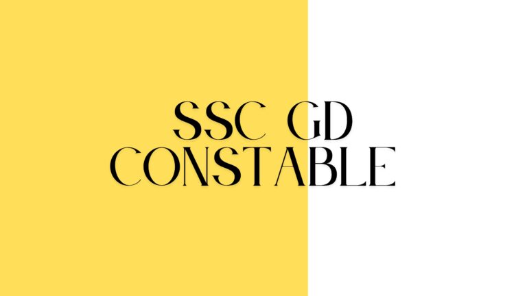 SSC GD Constable 2025