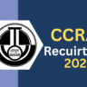 CCRAS MTS Recruitment 2025
