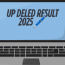 UP DElEd Result 2025