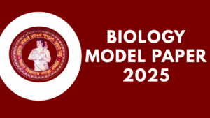 Biology Model Paper 2025