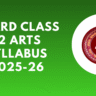 Board Class 12 Arts Syllabus 2025-26