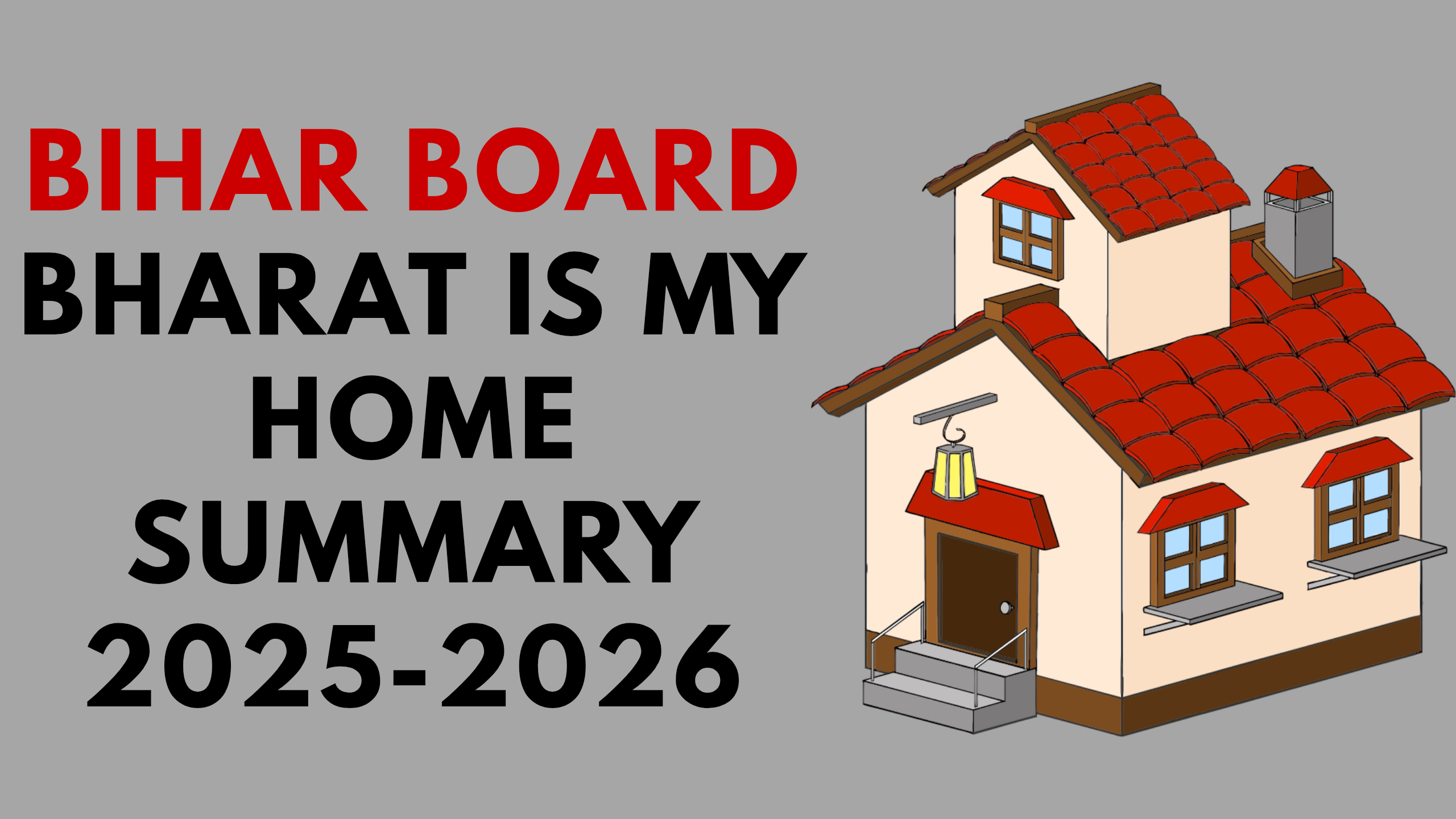 Bharat is My Home Summary