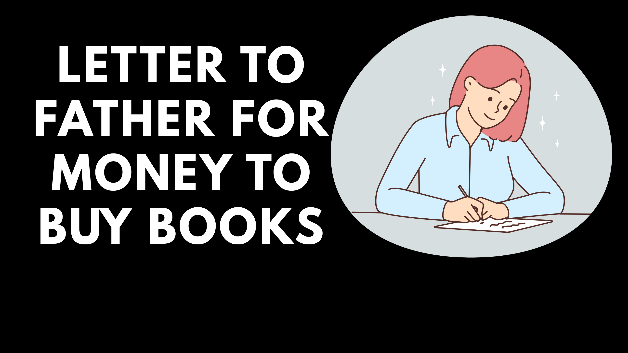 Letter to Father for Money to Buy Books