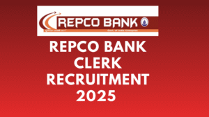 REPCO Bank Clerk Recruitment 2025