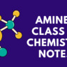 Amines Class 12 Chemistry Notes