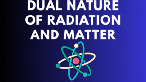 Dual Nature of Radiation and Matter