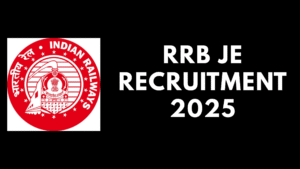 RRB JE Recruitment 2025