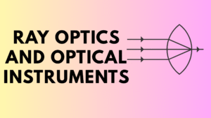 Ray Optics and Optical Instruments