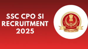 SSC CPO SI Recruitment 2025