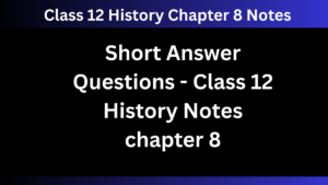किसान, ज़मींदार और मुग़ल प्रशासन- Class 12 History Notes chapter 8