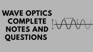 Wave Optics