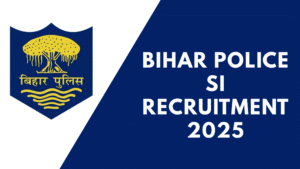 Bihar Police SI Recruitment 2025