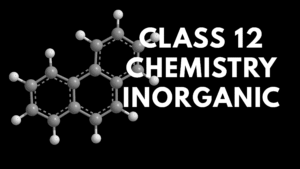 Class 12 Chemistry Inorganic