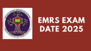 EMRS Exam Date 2025