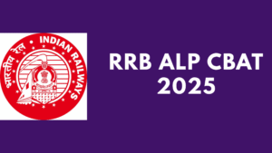 RRB ALP CBAT 2025