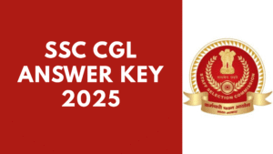 SSC CGL Answer Key 2025