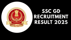 SSC GD Recruitment Result 2025