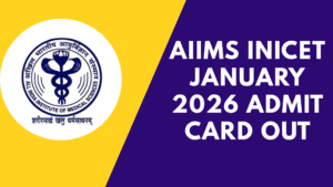 AIIMS INICET January 2026