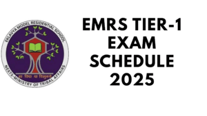 EMRS Tier-1 Exam Schedule 2025