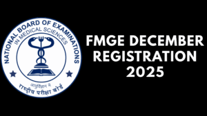 FMGE December Registration 2025